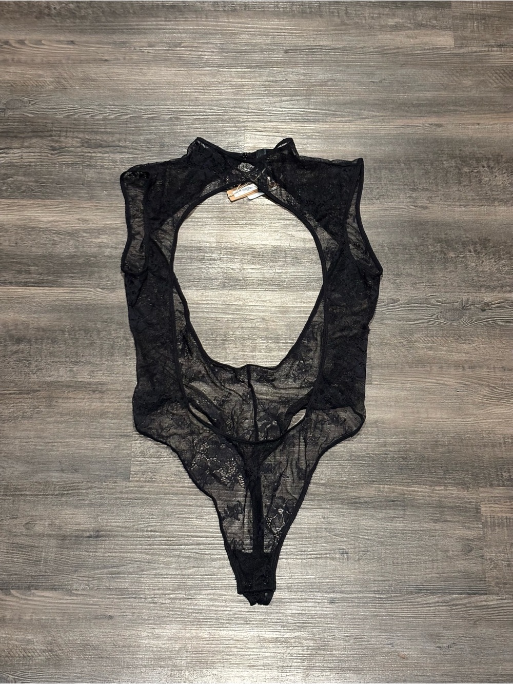 Sheer Black Lace lingerie